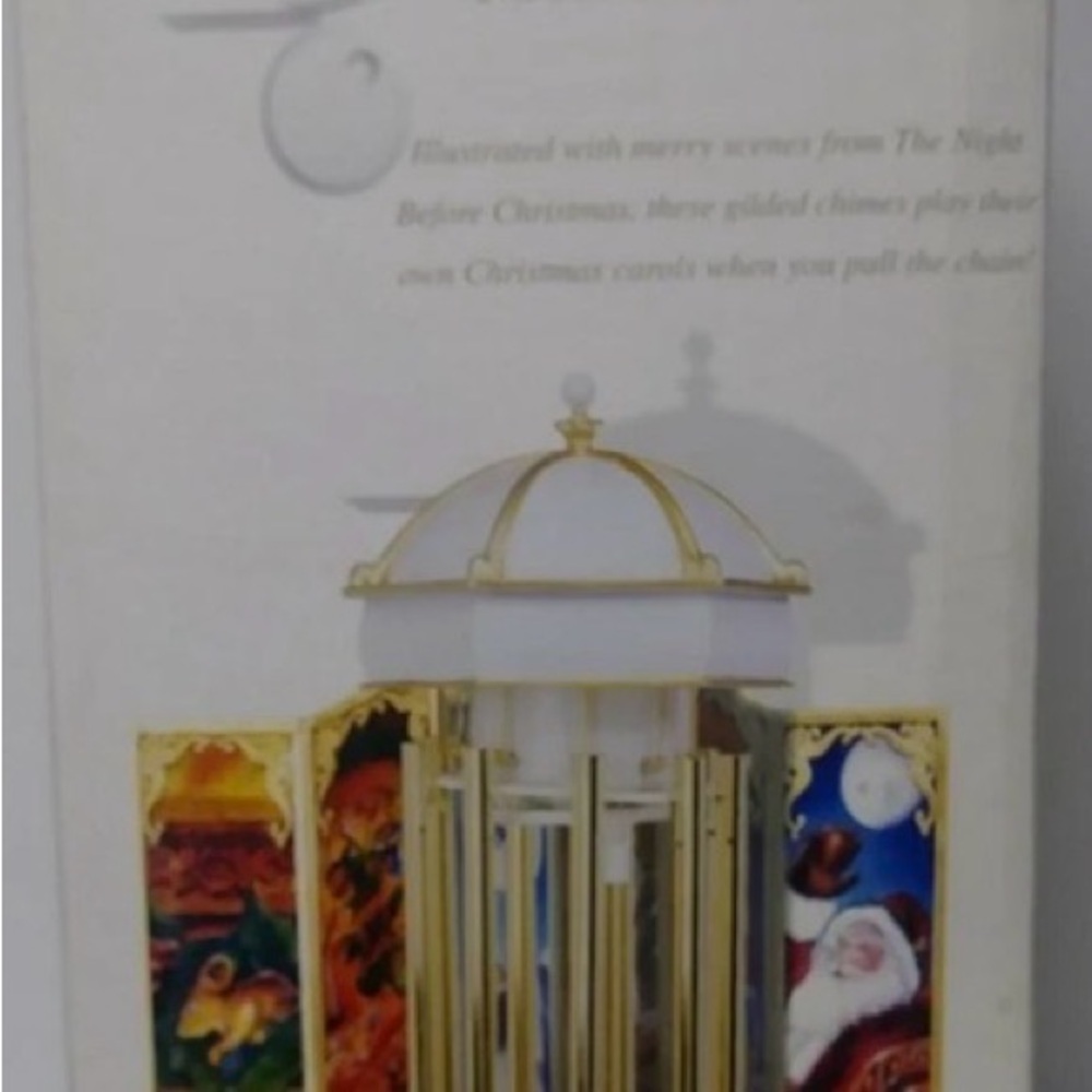 1997 Trendmasters Christmas Magic Musical  Carol Chimes story panels - Picture 3 of 4